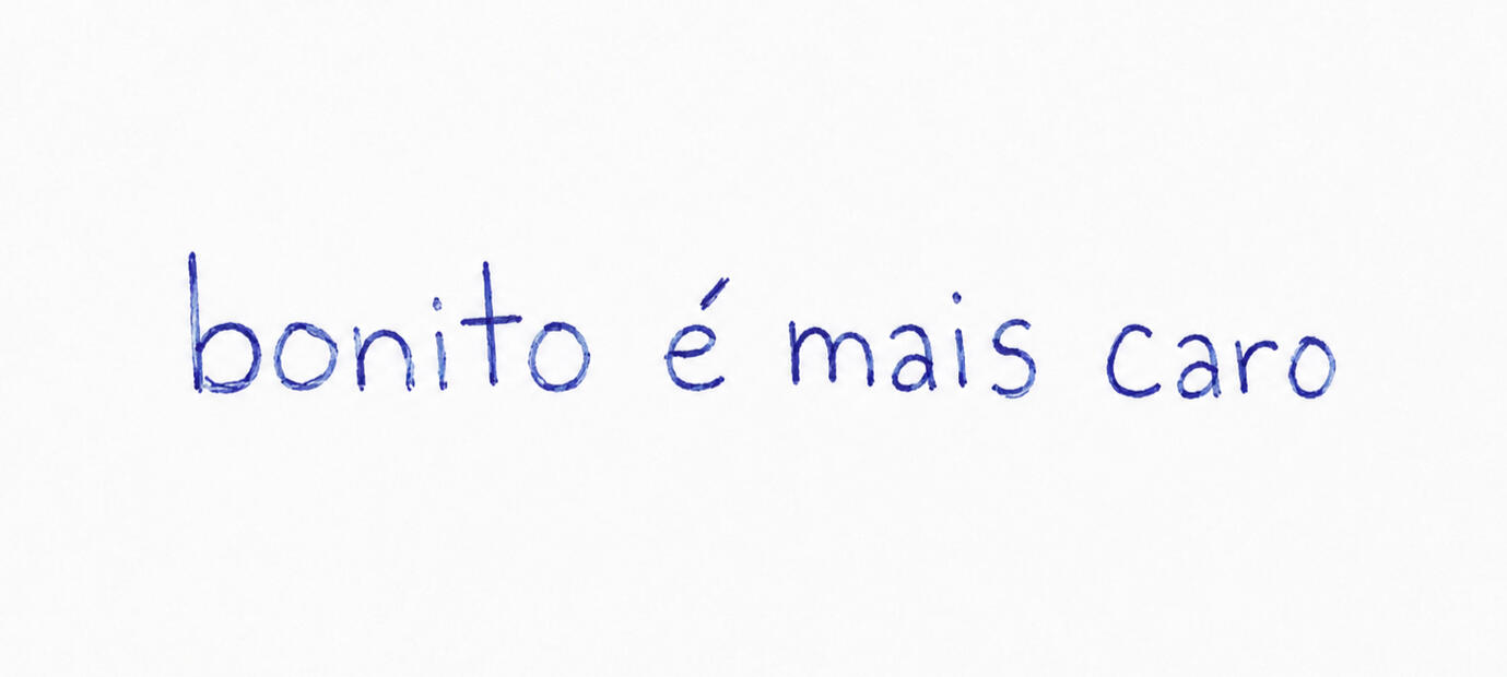 Bonito é Mais Caro